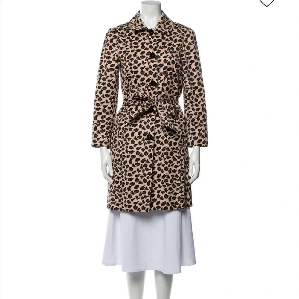 Marc by Marc Jacobs - Leopard Trench Coat - S - Picture 4 of 5